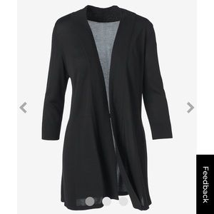 Chico’s purple Open Sweater Cardigan